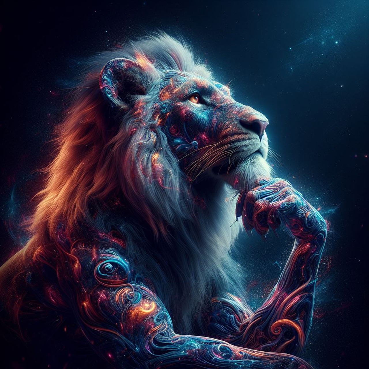 ai generated, nature, lion-8479407.jpg